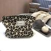 Leopard Print Cosmetics Storage Bag Thickened Storage Washing Travel Large Capacity Makeup Bag Toiletry Organizer Makeup Bags