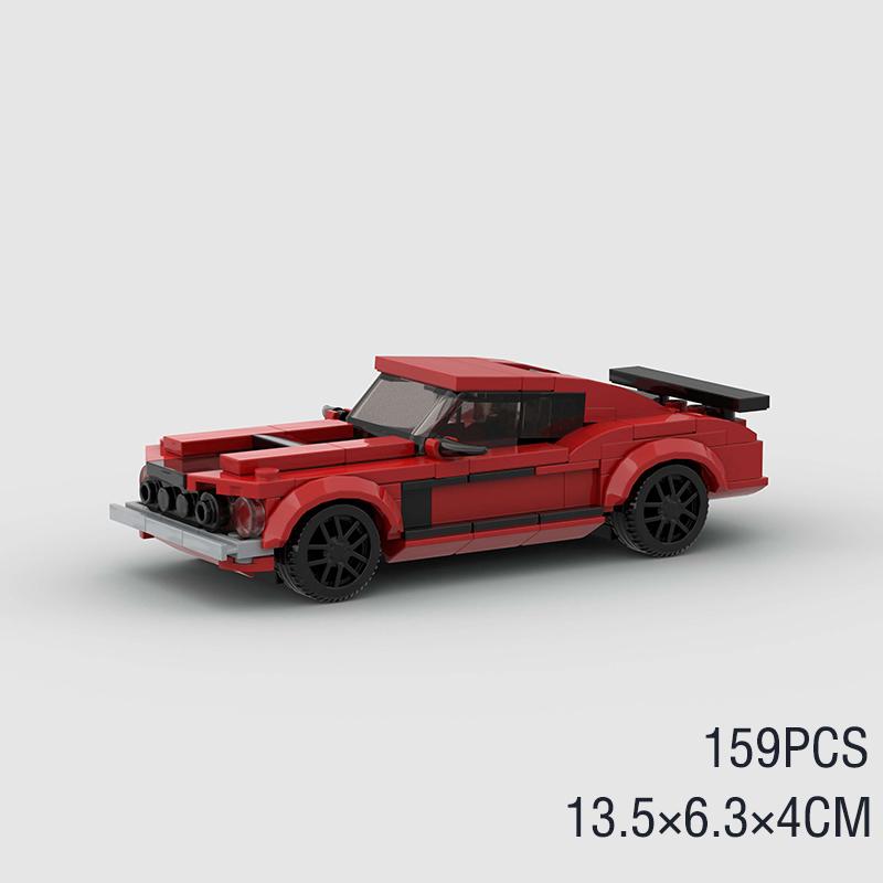 MOC Racing Sports Car Vehicle City Speed Champion Racer Technique Building Blocks Brick Set Supercar Kids Toys Boys Gifts NSX