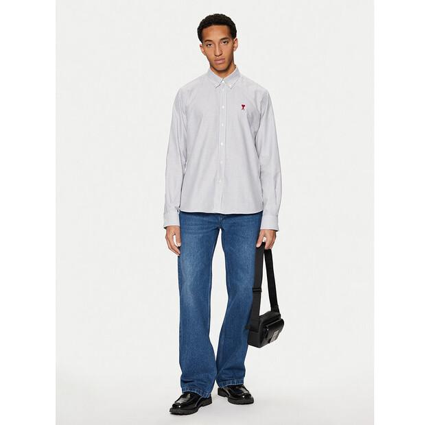 Джинсы AMI PARIS UTR500.DE0025 синий Straight Leg