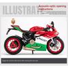 1/12 Metal Die Cast Ducati 1199 Panigale S Motorcycle Model with Display Base Collection Home Ornament Boy Gift