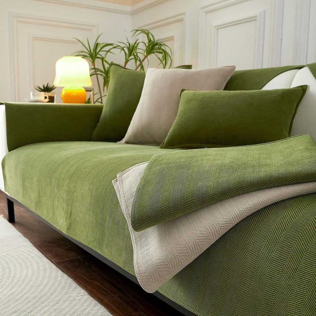 Универсальный чехол для дивана, полотенце, ткань синель, сплошной цвет, подушка для дивана для гостиной, нескользящая подушка для дивана, подлокотник, чехол на спинку