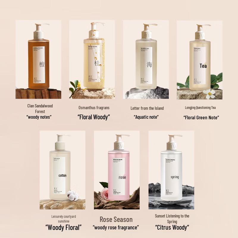 Luminous Plant Essential Oil Body Wash