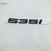 Soarhorse Матовый черный для 520i 523i 525i 528i 530i 535i 540i 550i E34 E39 E60 E61 F10 Буквенная наклейка Эмблема Наклейки