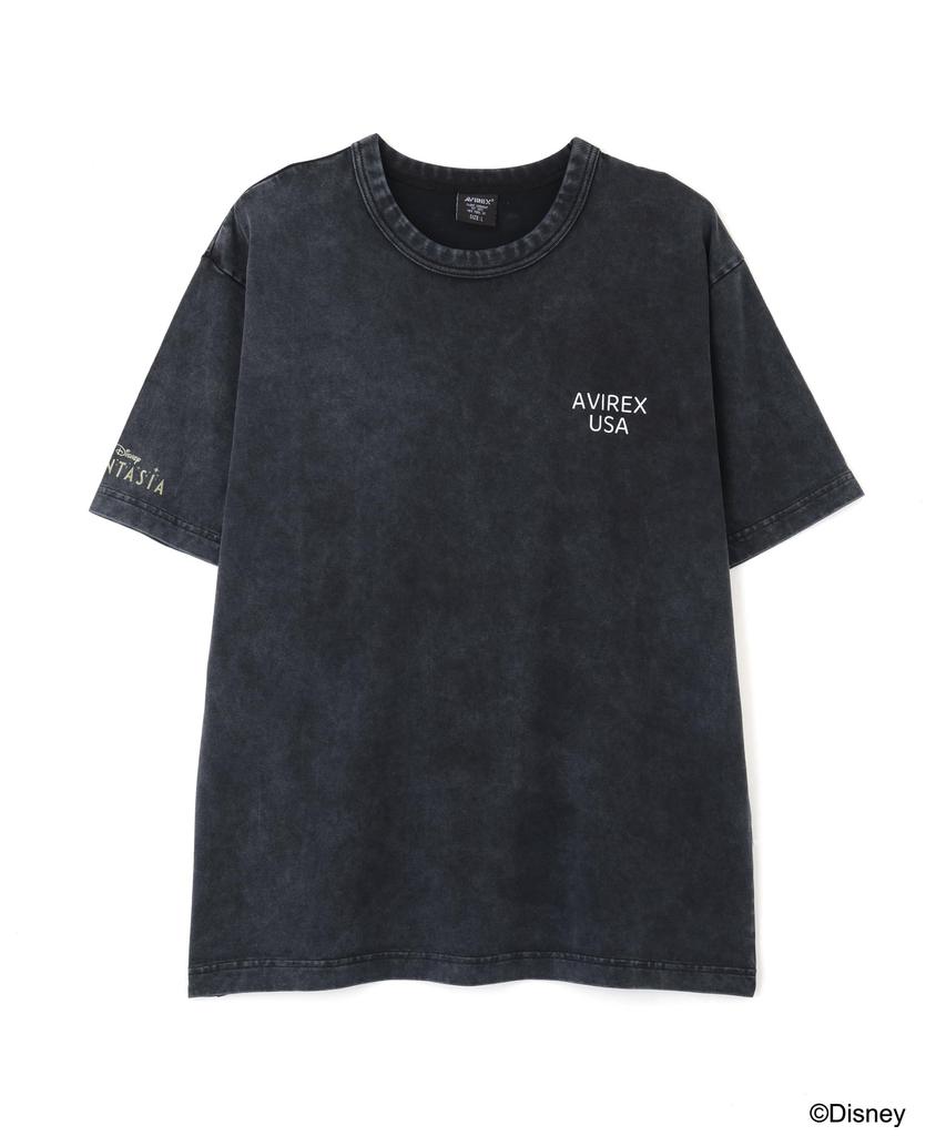 AVIREX Коллекция FANTASIA MICKEY MOUSE FILM MASIC Размер ФУТБОЛКА, Мужская, L, 410, Угольный, 783-5234026