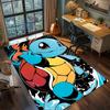 Squirtle Washable Decorative Carpet Rug, Large Area Non Slip Floor Mat for Gamer Room Bedroom.-TING