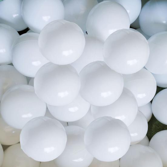 100 шт./компл., 3 цвета, утолщенный полиэтилен, устойчивый к раздавливанию, без BPA, без фталатов, безопасный, для дома и улицы, для маленьких детей, круглый