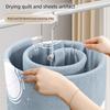 Rotating Spirals Drying Rack Stainless Steel Spirals Clothes Pole Quilt Sheet Hanger  Balcony