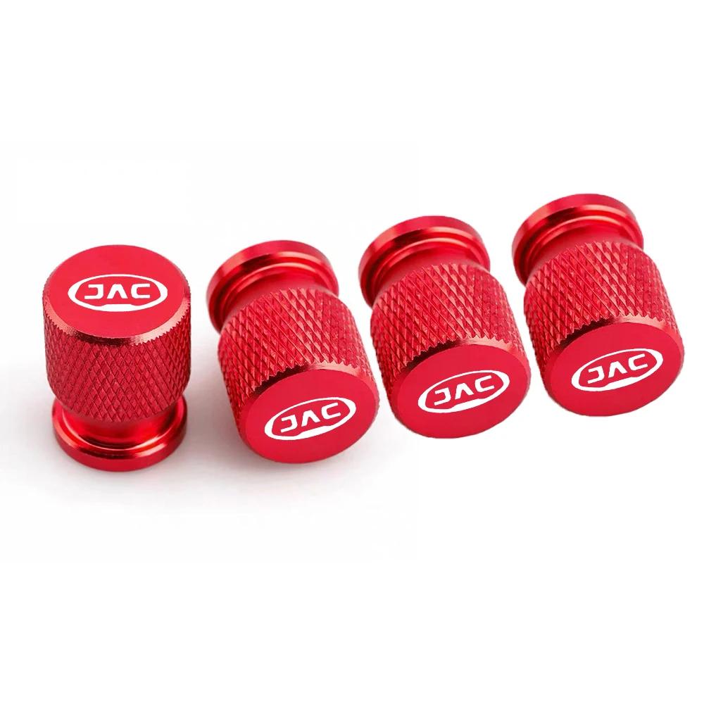 4pcs Car Tire Valve Bolt-in Wheel Accessories Valve Stem Dust Cap Cover for JAC JS4 S1 S2 S3 S4 S5 T6 T8 T40 V7 J7 iEV7S iEVA50