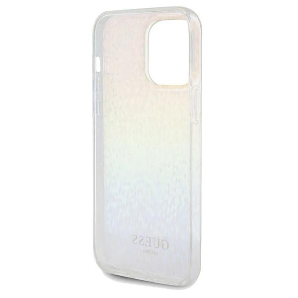 Guess Iml Faceted Mirror Disco Iridescent Case For Iphone 13 Pro Max - Multicolored