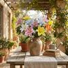 Real Touch Simulated Flower Handmade Wedding Bouquets Silk Fake Bouquets  Party Decor