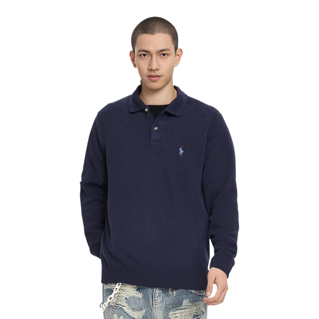 Polo Ralph Lauren FW24 Sweater Men's Hunter Dark Blue MNPOSWE16822053-400