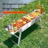 Suncojia Portable Stainless Steel Charcoal BBQ Grill