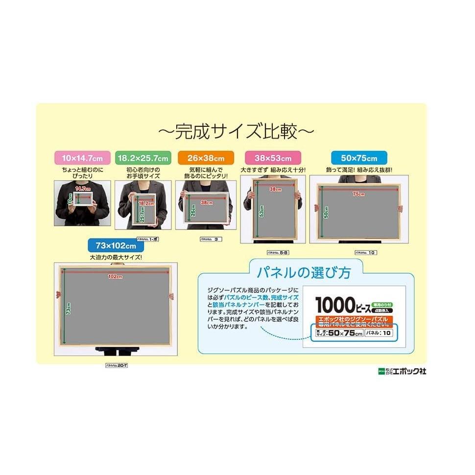 EPOCH 500-piece jigsaw puzzle illustration art Noriko Nishimura Starry Night City (3853cm) 06-103 adhesive spatula included score ticket