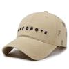 Fashion Letter Embroidery Cap Personalized Baseball Cap Men'S And Women'S Outdoor Sunshade Versatile Washed Hat Tide