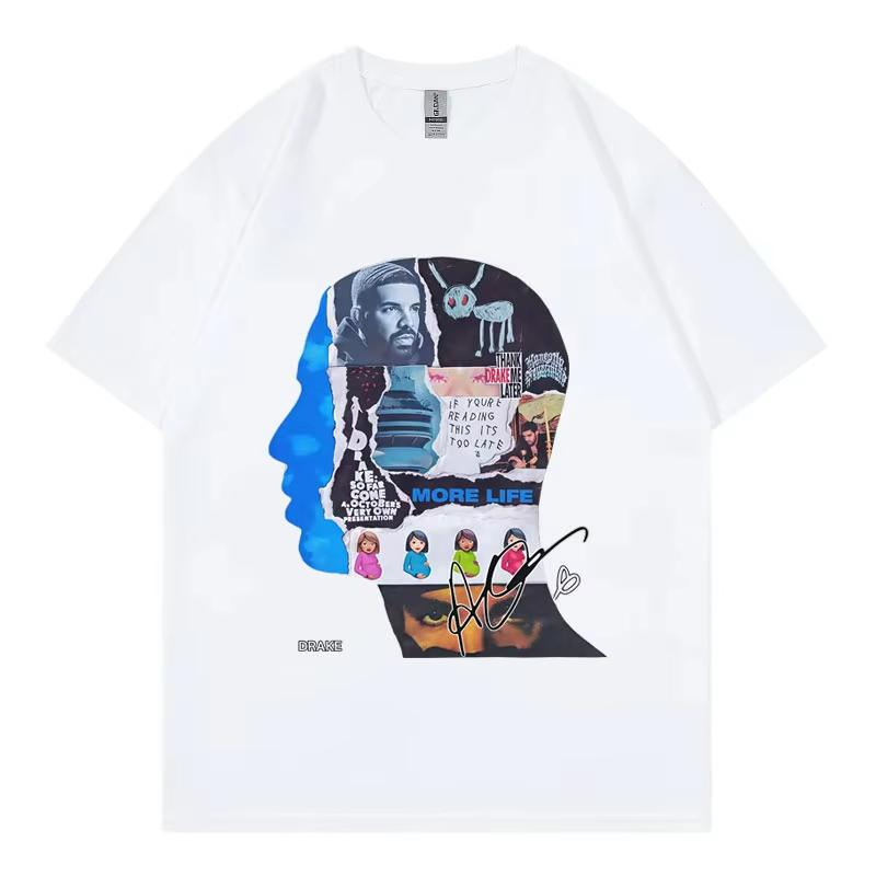 Rapper Drake Album Merch Graphic T Shirts Men Women Clothing Harajuku Hip Hop T-shirts Summer Casual Comfort T-shirt Streetwear