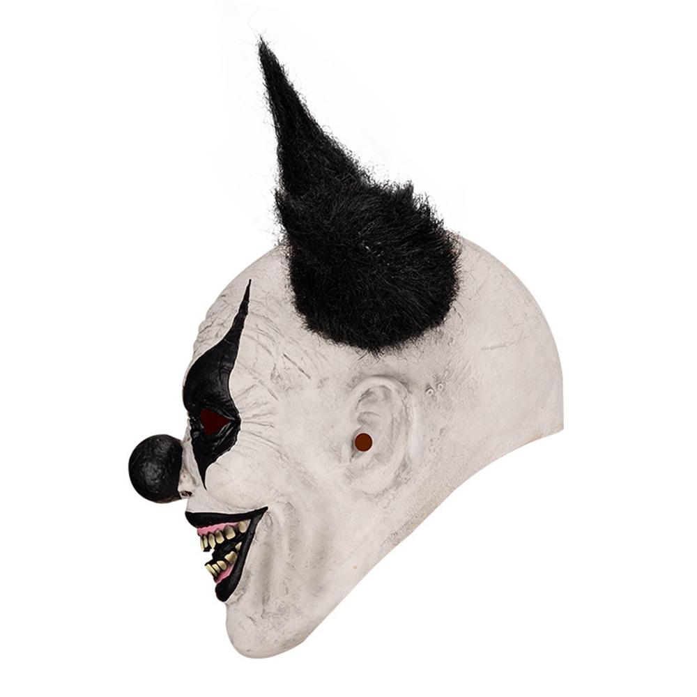 Scary Demon Clown Mask Creepy Halloween Adult Latex Cosplay Props