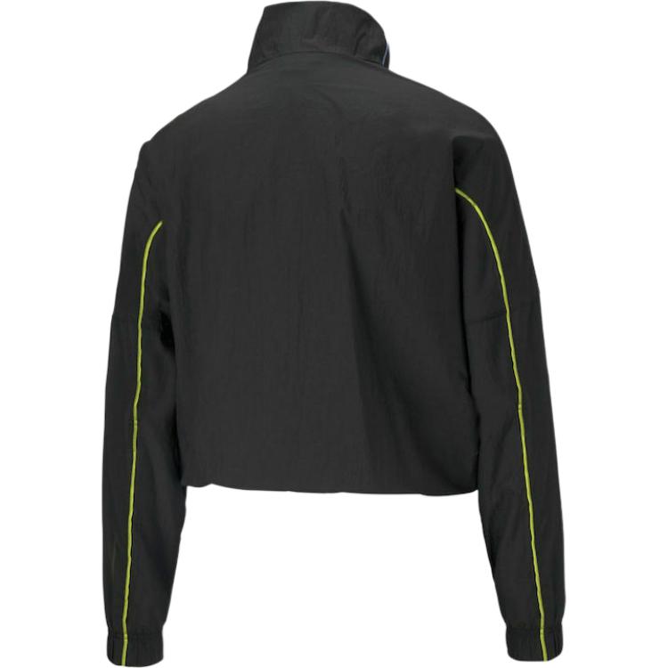 Puma Винтажная спортивная куртка на молнии с логотипом Женские куртки Черный 530849-01