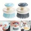 Multipurpose Dish Brush with Handle Kitchen Scrub Brushes for Cleaning Dish Scrubber with Stiff Bristles for Sink Pots Pans