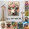 Набор для алмазной живописи DIY «Абстракция», полный круглый кристалл, пасхальные украшения, декор для дома, искусство, ручная работа, набор для семейного отдыха