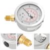 Гидравлический манометр 0-600 бар G 1/4" 63 мм циферблат гидравлический манометр для воды измерительный инструмент 0-8500 фунтов на квадратный дюйм