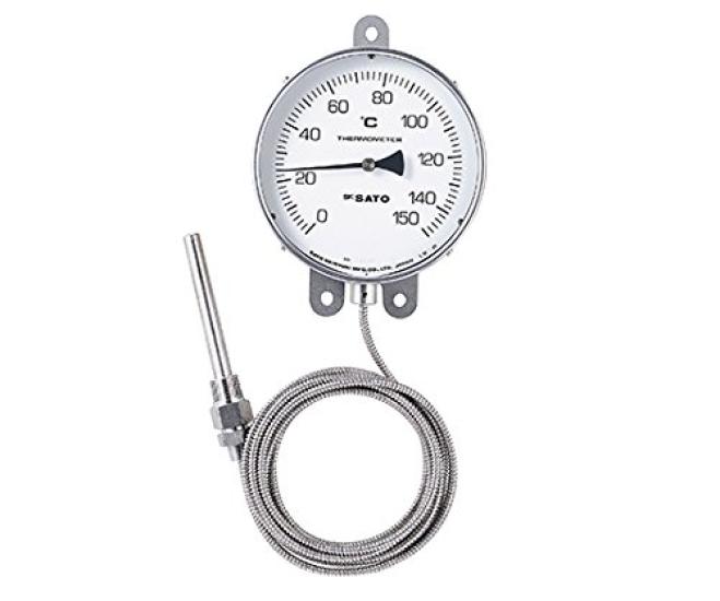 Sato Keiki Seisakusho дистанционный измерительный термометр Настенный 0~150℃ 61-0066-12/LB-150S