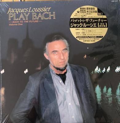 Виниловая пластинка JACQUES LOUSSIER Play Bach Bach To The Future Vo K20P9437 PADDLE WHEEL 1986 Япония Джаз Б/у