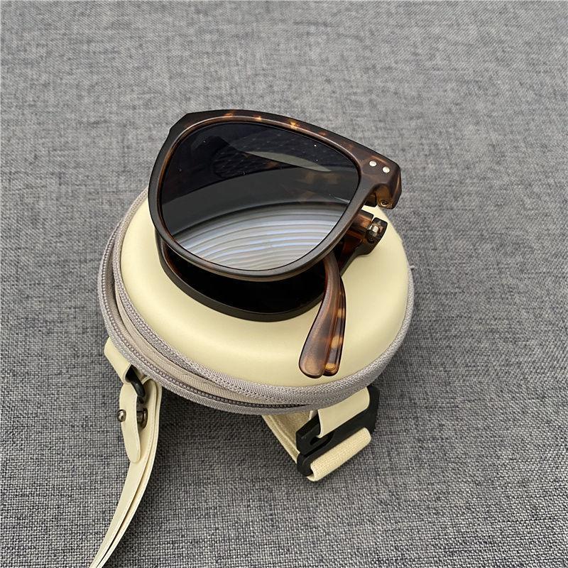 Air Cushion Sunglasses for Women, New Summer Anti-UV Polarized Sunglasses, Glasses for Men, Trendy Driving, Round Face