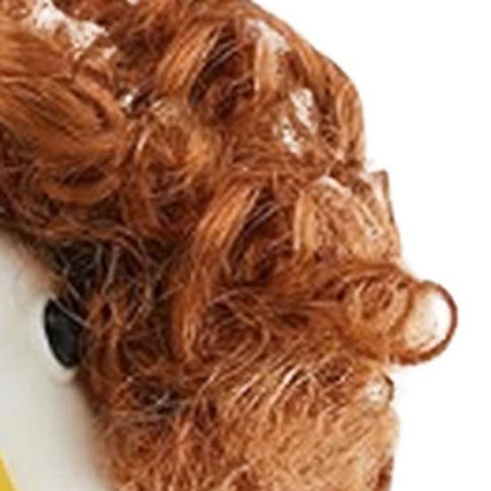 2 шт. костюм гуся для крыльца, парик с косами, пасхальная уличная статуя гуся, поддельные волосы, костюм гуся для сада, аксессуар для украшения лужайки на патио