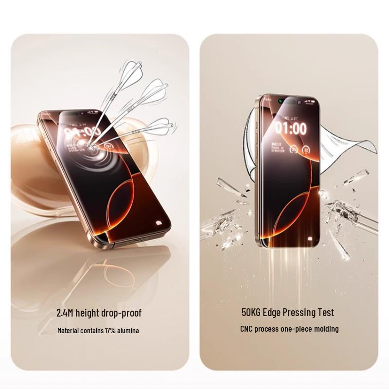 Совместимо с OPPO K15pro+, Белая безпылевая камера, Быстрое нанесение закаленного стекла, Reno15 Мгновенно разблокирует A6i со стеклом Corning