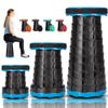 Folding Stool, Portable Telescoping Stool, Lightweight Collapsible Camping Stool , Retractable Stool Folding Seats