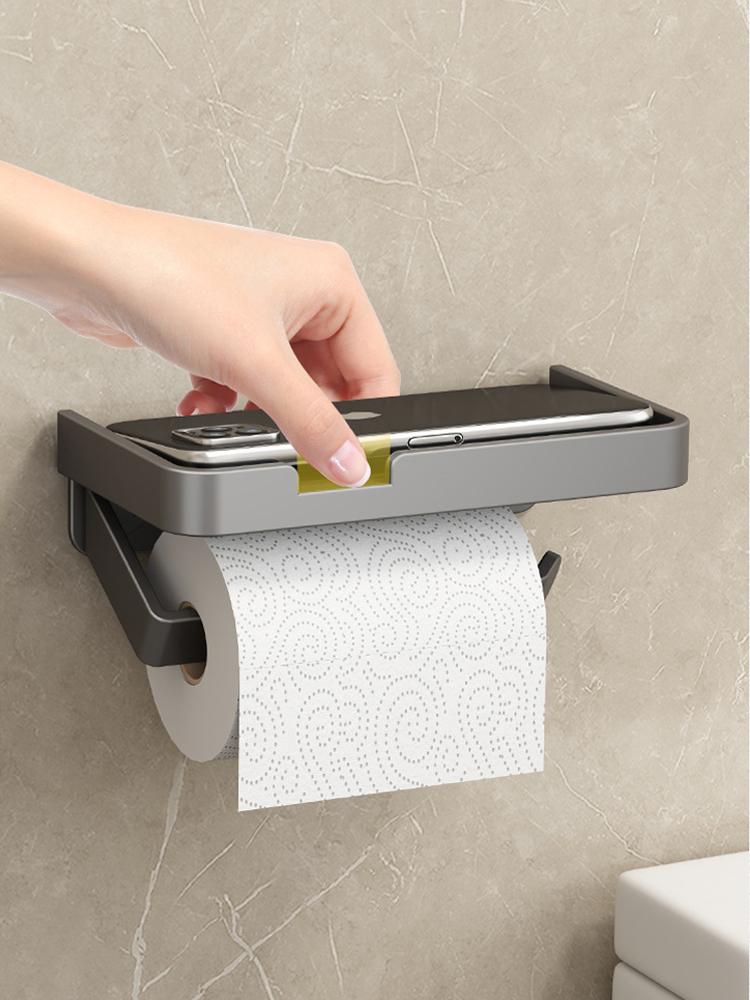 Настенный держатель для туалетной бумаги без перфорации, железный держатель для салфеток, стойка для хранения туалетной бумаги, бытовые товары для хранения