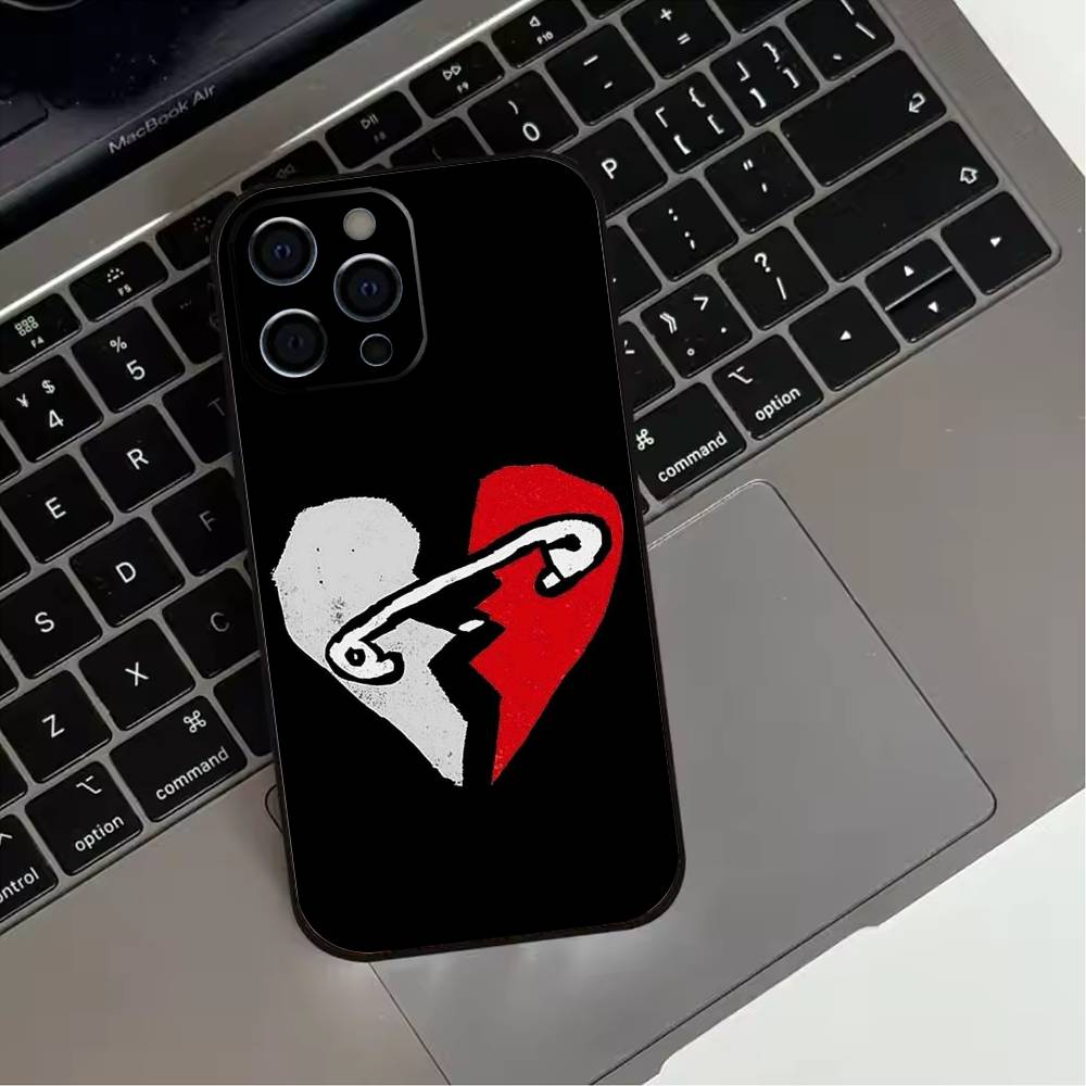 Чехол для телефона 5 Seconds of Summer 5SOS для iPhone 17,16,15,14,13,12,11 Plus,Pro Max,XS, Мягкий силиконовый черный чехол