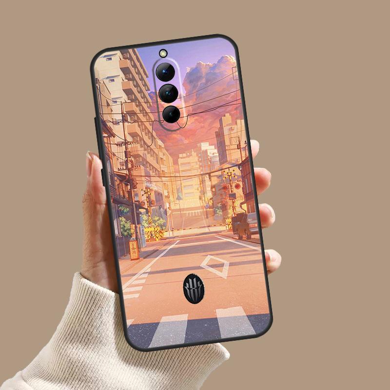 Чехол для телефона ZTE Nubia Red Magic 11 10S 9S 8S 8 9 10 Pro Plus 6 7 6S 7S Pro 5G 6R 10 Air с рисунком Манга Аниме Улица
