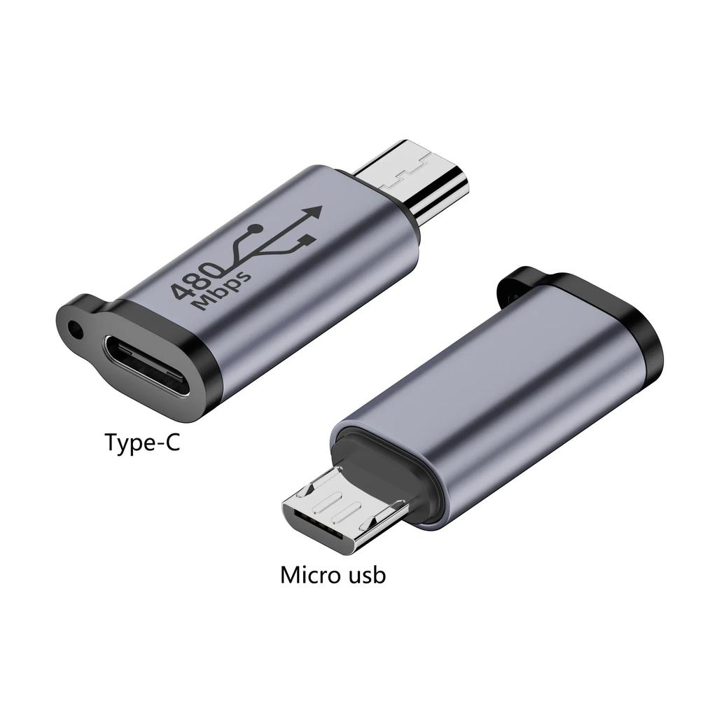 Адаптер-коннектор TypeC Female to Mini USB/Type C Female to Micro USB/Micro USB Female to Type C/Micro USB Female to Mini USB