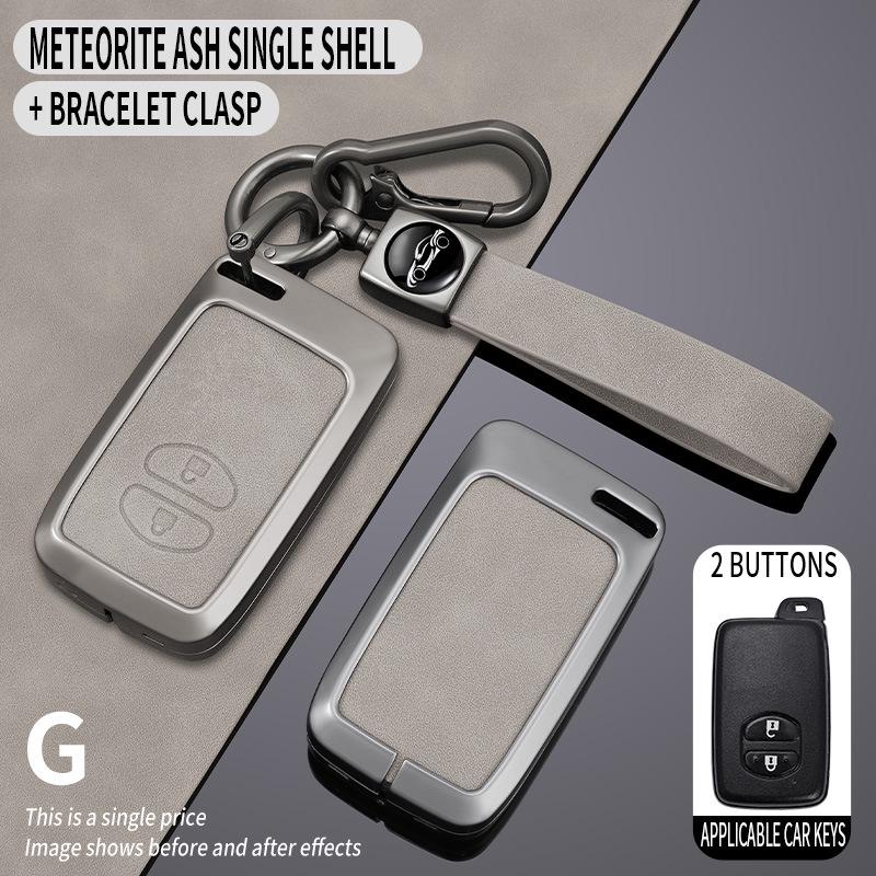 Защитная оболочка и пряжка для старых моделей Toyota: Чехол для ключей Prado, Crown, Reiz, Land Cruiser, Prius