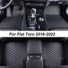 Автомобильные коврики на заказ для Fiat Toro 2016-2022, дропшиппинг, аксессуары для интерьера, 100% подходят, кожаные ковры, коврики для ног