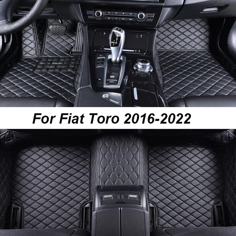 Автомобильные коврики на заказ для Fiat Toro 2016-2022, дропшиппинг, аксессуары для интерьера, 100% подходят, кожаные ковры, коврики для ног