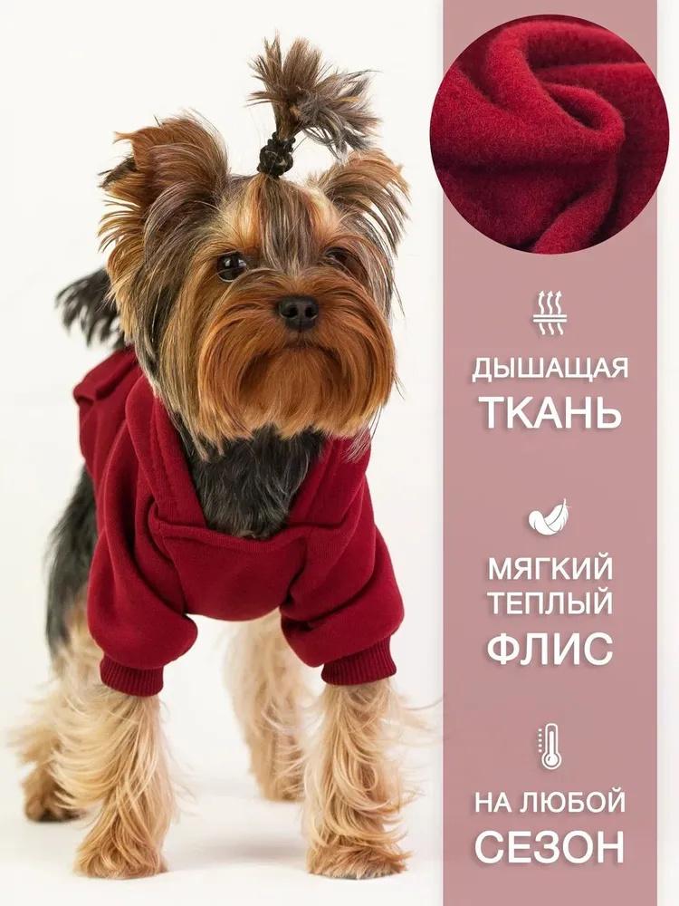 Одежда для домашних собак Пуговица Четырехлапая Спортивная Уличная Толстовка