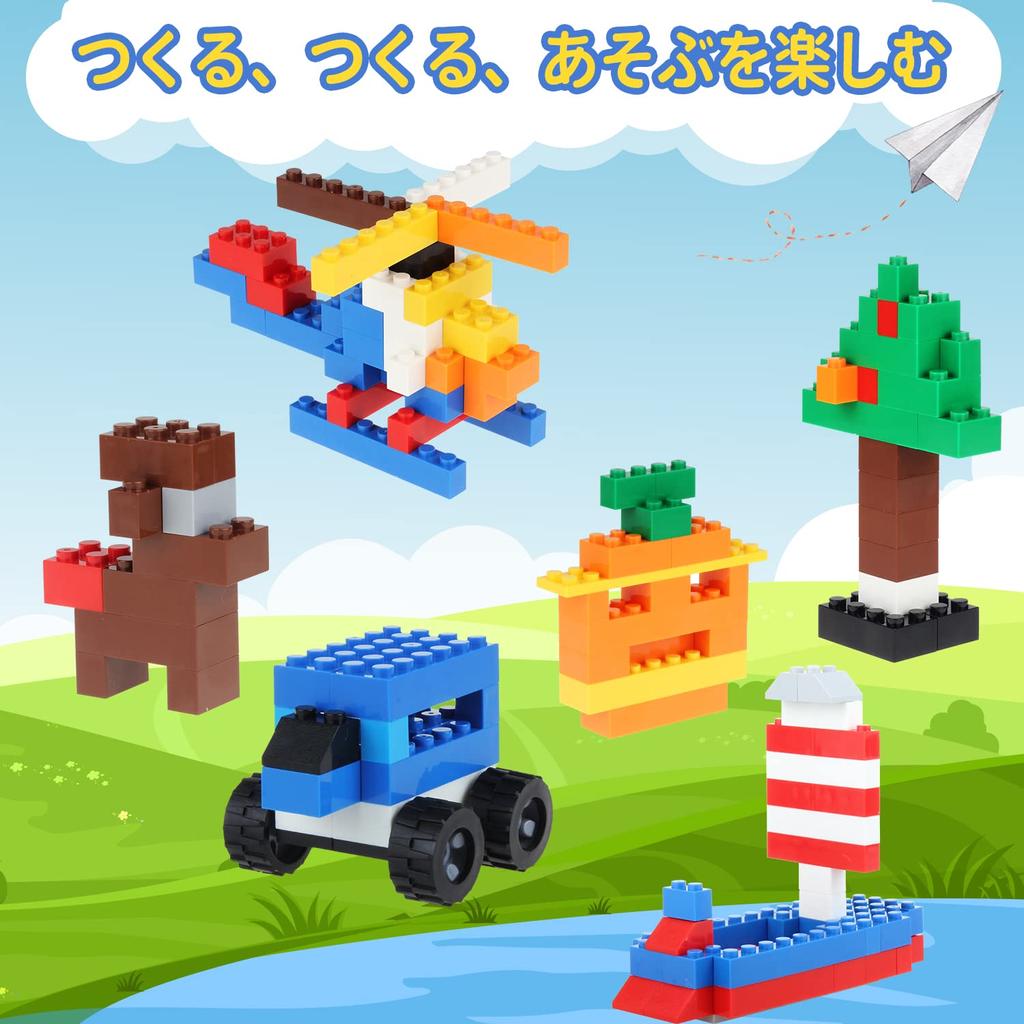 WYSWYG 1200 Pieces Fully Compatible with Mainstream Brand Blocks Classic Building Blocks Toys Basic Blocks 10 Colors 14 Shapes Suitable for Ages 6 and