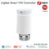 MOES Tuya ZigBee3.0 Новый привод клапана радиатора Умный программируемый термостат Температура Обогреватель TRV С голосовым управлением Alexa