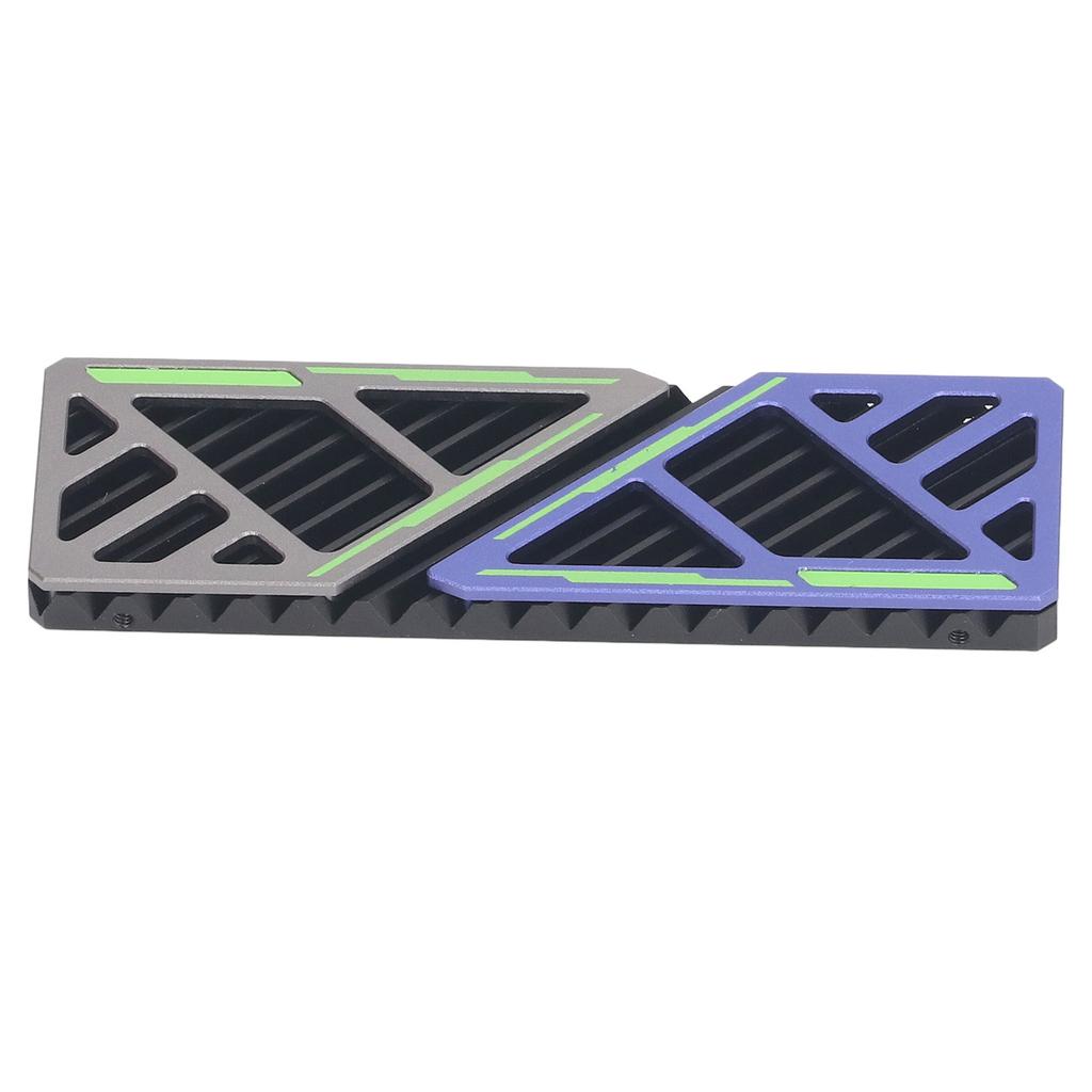 Радиатор для M.2 2280 SSD из алюминиевого сплава, быстрое рассеивание тепла, кулер для M.2 2280 SSD с силиконовой прокладкой для настольного компьютера