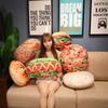 Creative Simulation Bread Food Throw Pillow Plush Toy Wife Cake Pizza Burger Doll Sleeping Pillow Rag Doll