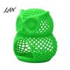 Betta Fish Habitat Accessories Owl Tank Hideout, Aquarium Shrimp Cave, Hollow Colorful Hideout Hide Cave for Decoration Landscaping Supplies