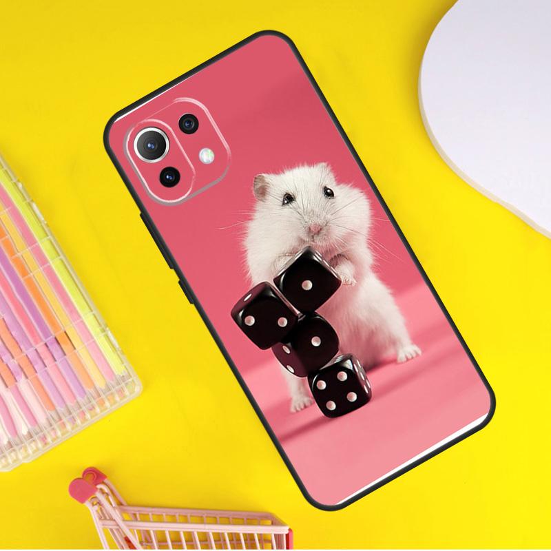 Милый Прелестный Чехол-Хомяк Для Xiaomi 14T Pro 11T 12T 13T 13 14 Ultra POCO X7 Pro X3 X5 F3 F5 F6 M6 X6 Pro Чехол