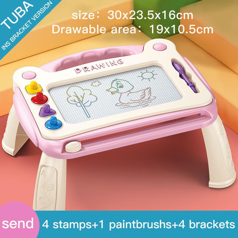 WLtoys Детская магнитная доска для рисования WordPad Детская цветная доска для граффити Художественные обучающие игрушки для рисования Инструмент для рисования Подарок для детей Ст Практическое использование