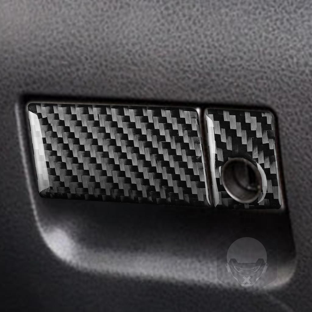 Для Suzuki Grand Vitara 2006 2007 2008 2009 2010 2011 2012 2013 аксессуары из углеродного волокна салон автомобиля наклейка на ручку перчаточного ящика
