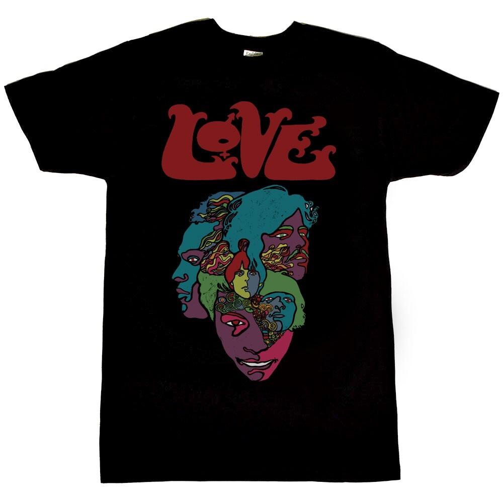 Love 'Forever Changes' T-Shirt Short Sleeve Gift Tour Concert Full S-5XL