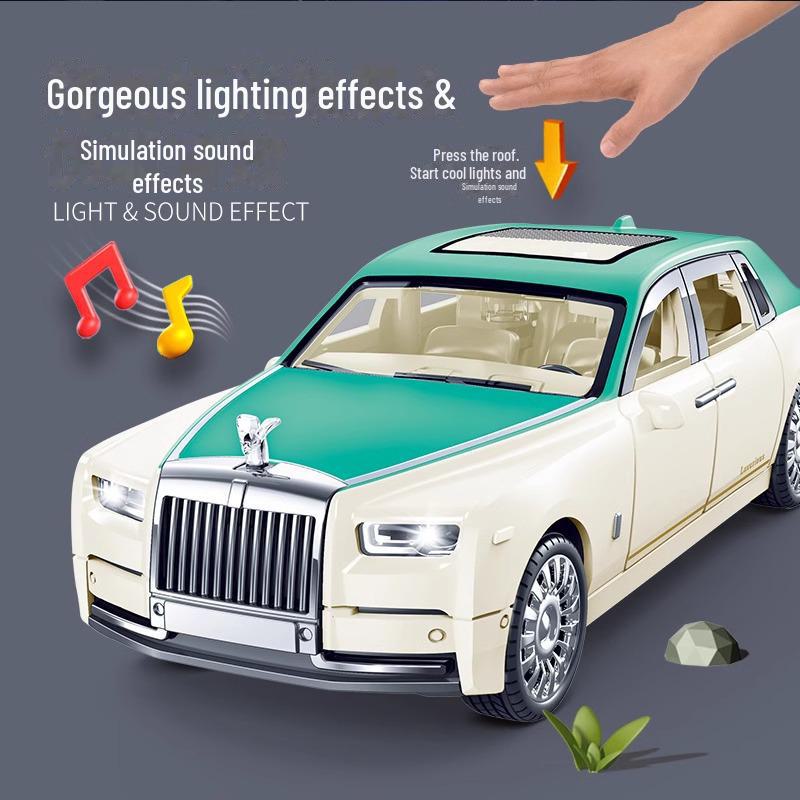 Игрушечная машинка Rolls-Royce Infirmed для детей со звуком, светом и открывающимися дверями