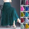 Skirts For Women Knee Length Tulle Skirts Floral Skirts Long Skirts Summer Casual Elegant Maxi Skirts