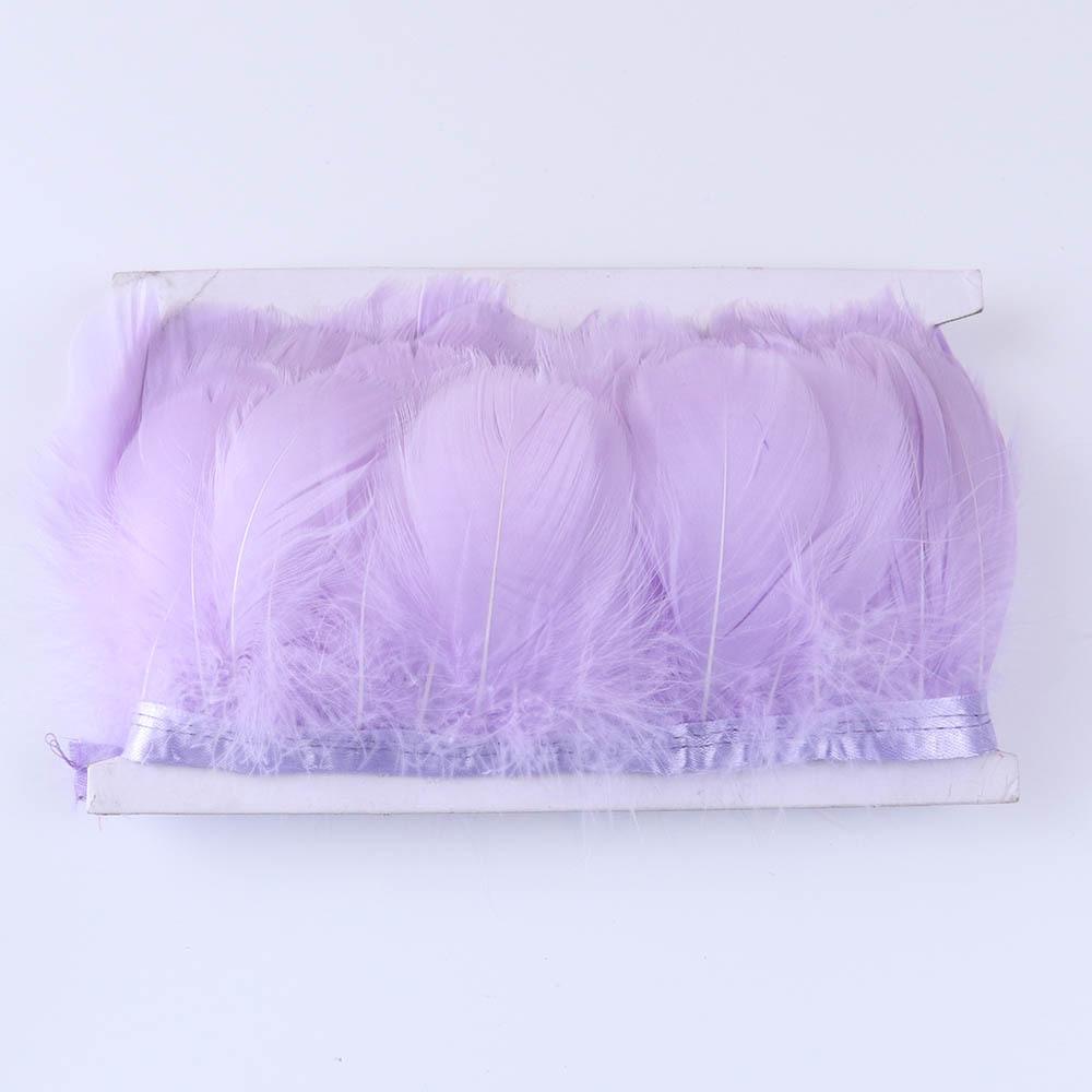 Средний плавучий край ткани 8-10 см, реквизит для сценической съемки, многоцветное гусиное перо 